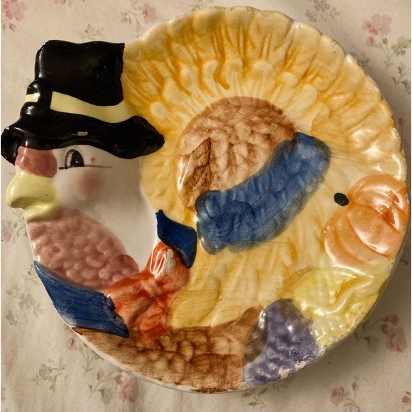 Thanksgiving ceramic set - Picture 6 of 8